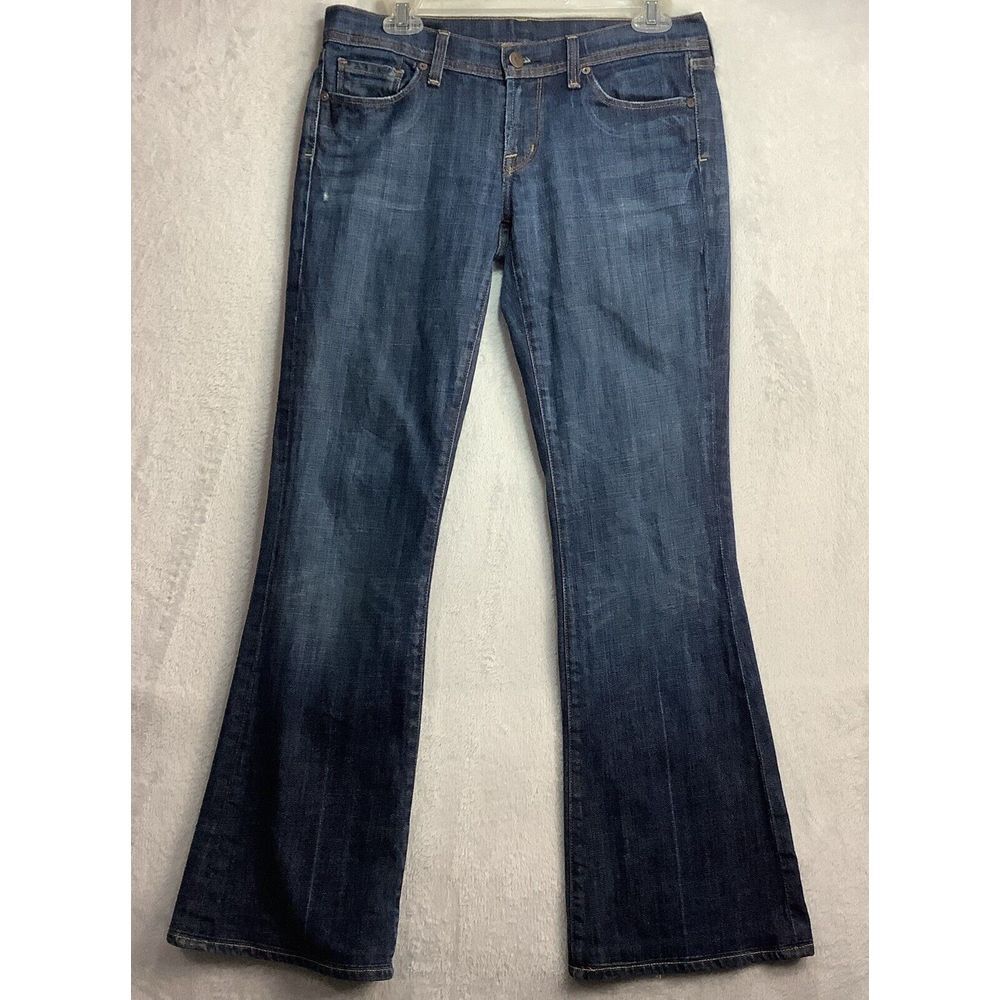Citizens of Humanity Jeans Womens Size 28 Ingrid #002 Low Waist Flair Stretch